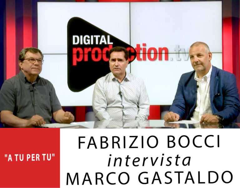 “A TU PER TU”: FABRIZIO BOCCI INTERVISTA MARCO GASTALDO