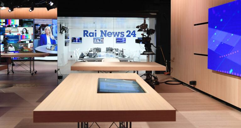 UN NUOVO STUDIO PER RAI NEWS 24