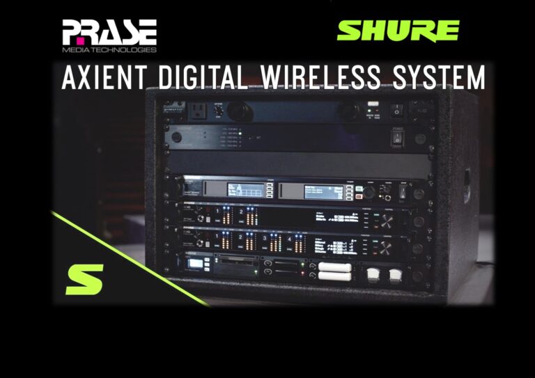 SHURE AXIENT DIGITAL, LA SOLUZIONE AUDIO PER I PROFESSIONISTI DEL CINEMA