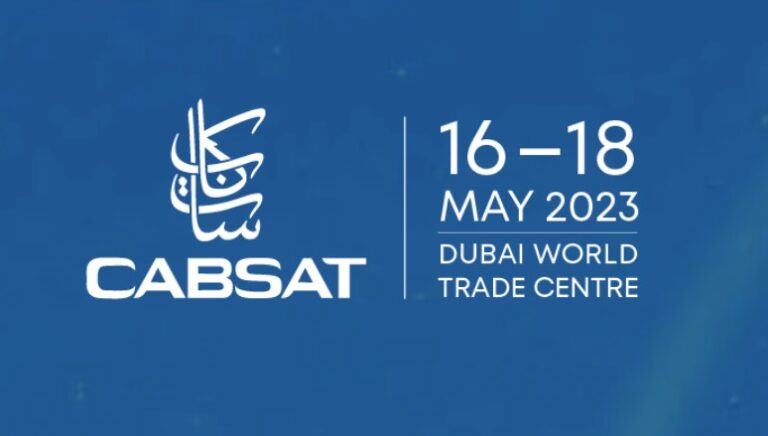 CABSAT 2023 DUBAI WORLD TRADE CENTER DAL 18 AL 23 MAGGIO 2023