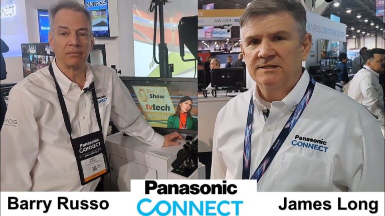 James Long e Barry Russo – Panasonic Connect,  Intervista al NAB 2023