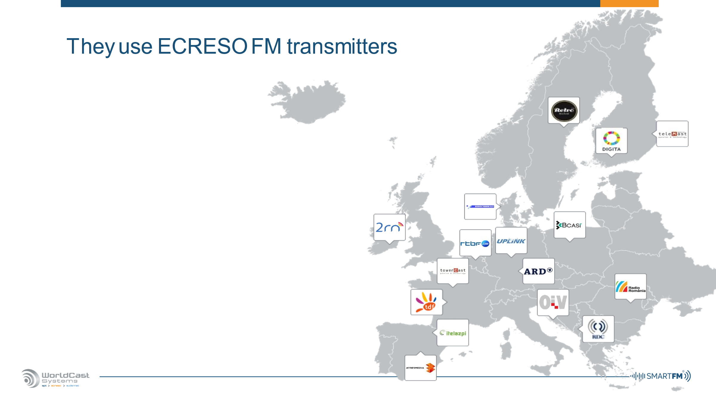 Fig. 1: SmartFM in Europa