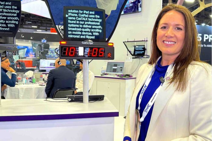 Charlotte LATHAM - CUESCRIPT - NAB SHOW 2026